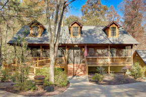 Cozy Blue Ridge Cabin with Hot Tub and Game Room!